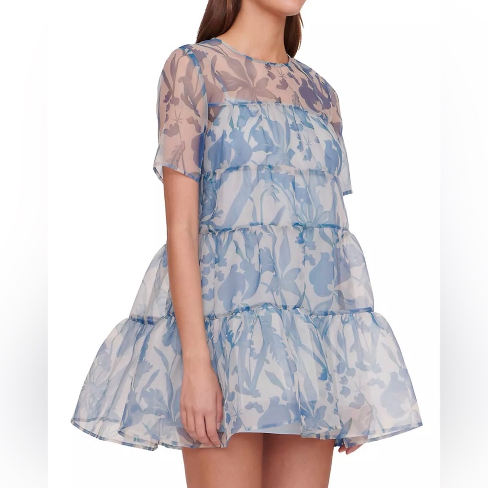 Medium. Mini Hyacinth Dress. Only worn once. Staud.